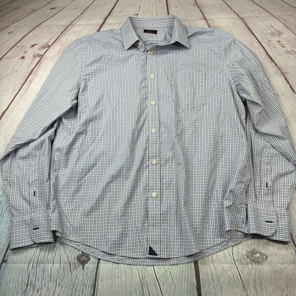 UNTUCKit men's XL Plaid Button Down Long Sleeve 1 Performance Shirt  Lot of 2 - Picture 9 of 14